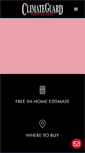 Mobile Screenshot of climateguardwindows.com